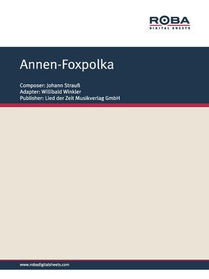 cover image of Annen-Foxpolka